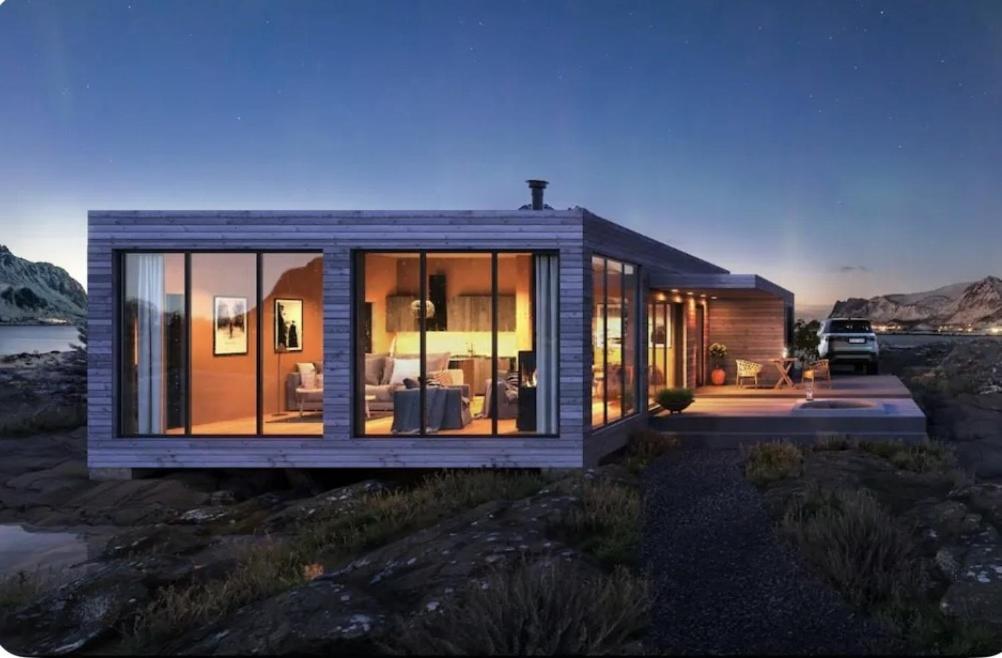 Nydelig Hytte I Unike Lofoten I Naerheten Av Henningsvaer! Lyngvaeret Exterior photo